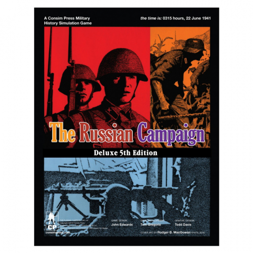 The Russian Campaign: Deluxe 5th Edition i gruppen SÄLLSKAPSSPEL / Strategispel hos Spelexperten (GMT2019)