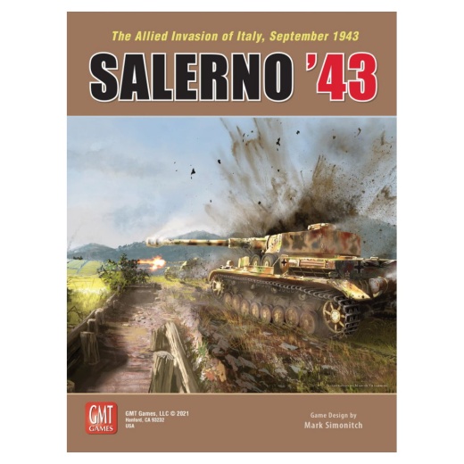 Salerno '43 i gruppen SÄLLSKAPSSPEL / Strategispel hos Spelexperten (GMT2122)
