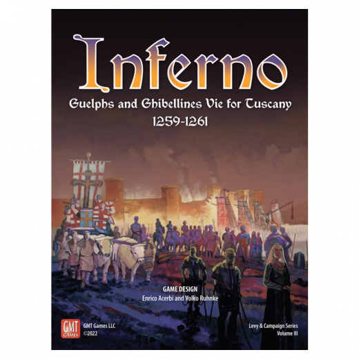 Inferno: Guelphs and Ghibellines Vie for Tuscany, 1259-1261 i gruppen SÄLLSKAPSSPEL / Strategispel hos Spelexperten (GMT2212)