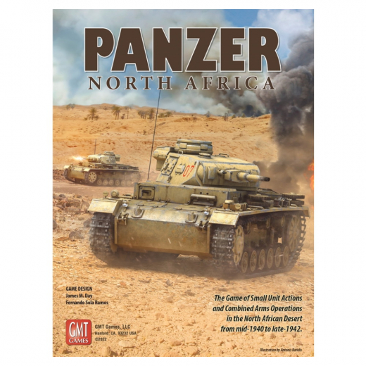 Panzer North Africa i gruppen SÄLLSKAPSSPEL / Strategispel hos Spelexperten (GMT2301)