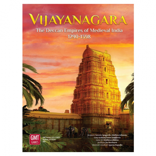 Vijayanagara: The Deccan Empires of Medieval India, 1290-1398 i gruppen SÄLLSKAPSSPEL / Strategispel hos Spelexperten (GMT2321)