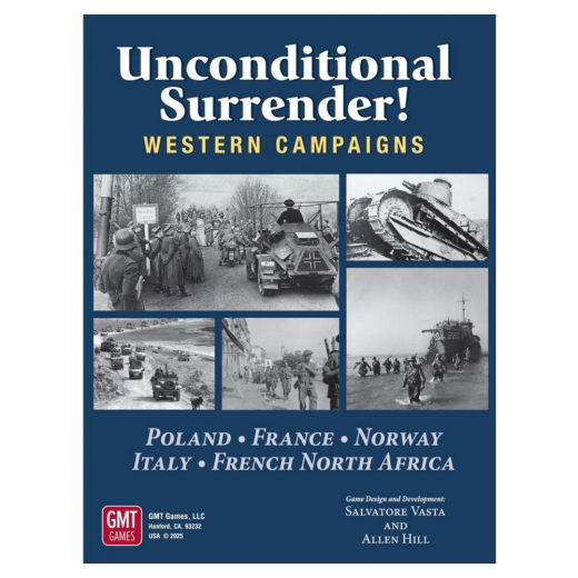 Unconditional Surrender! Western Campaigns i gruppen KOMMANDE RELEASER hos Spelexperten (GMT2505)