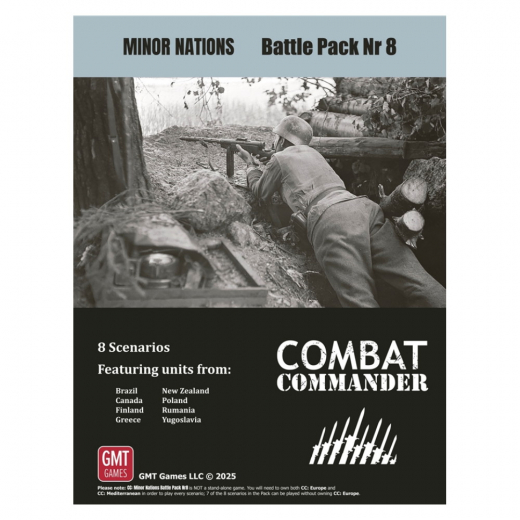 Combat Commander: Battle Pack #8: Minor Nations (Exp.) i gruppen SÄLLSKAPSSPEL / Expansioner hos Spelexperten (GMT2507)