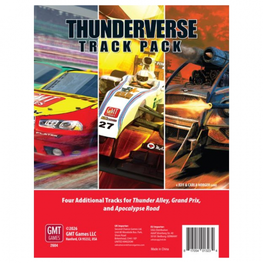Thunderverse Track Pack (Exp.) i gruppen SÄLLSKAPSSPEL / Expansioner hos Spelexperten (GMT2604)