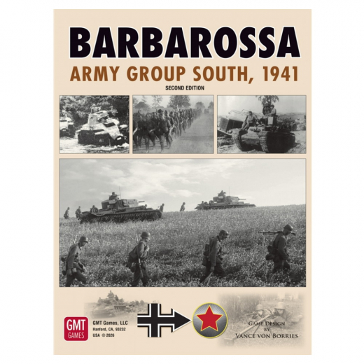 Barbarossa: Army Group South, 1941 - 2nd Edition i gruppen SÄLLSKAPSSPEL / Strategispel hos Spelexperten (GMT2613)