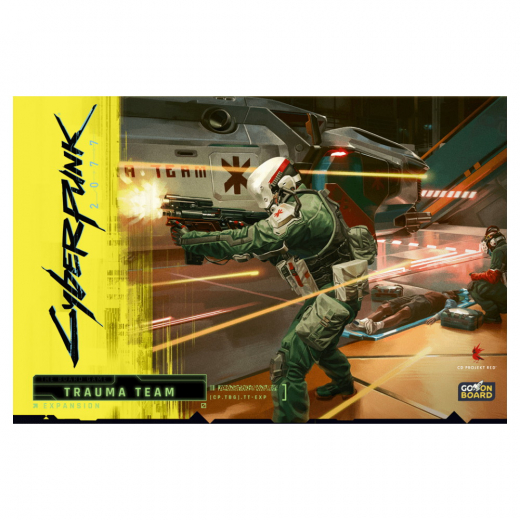 Cyberpunk 2077: TBG - Trauma Team (Exp.) i gruppen SÄLLSKAPSSPEL / Expansioner hos Spelexperten (GOBPC004)