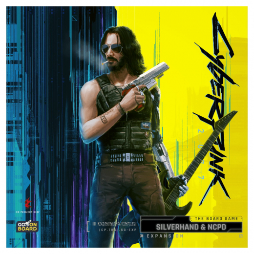 Cyberpunk 2077: TBG - Johnny Silverhand & NCPD (Exp.) i gruppen SÄLLSKAPSSPEL / Expansioner hos Spelexperten (GOBPC005)