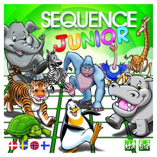 Sequence Junior (Swe) i gruppen SÄLLSKAPSSPEL / Barnspel hos Spelexperten (GOL8004)