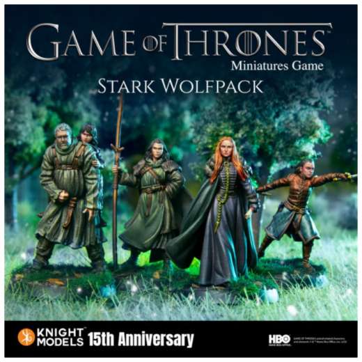 Game of Thrones MG: Stark Wolfpack (Exp.) i gruppen SÄLLSKAPSSPEL / Expansioner hos Spelexperten (GOT005)
