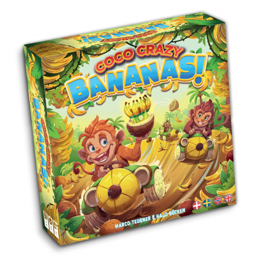 Coco Crazy: Bananas! (Swe) i gruppen SÄLLSKAPSSPEL / Barnspel hos Spelexperten (GP6957)