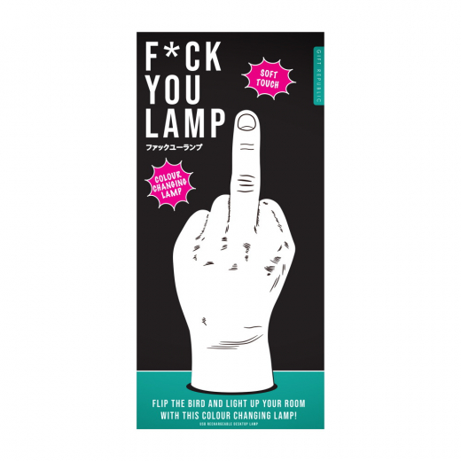 Lampa F*ck You i gruppen LEKSAKER / Inredning / Lampor hos Spelexperten (GR830072)