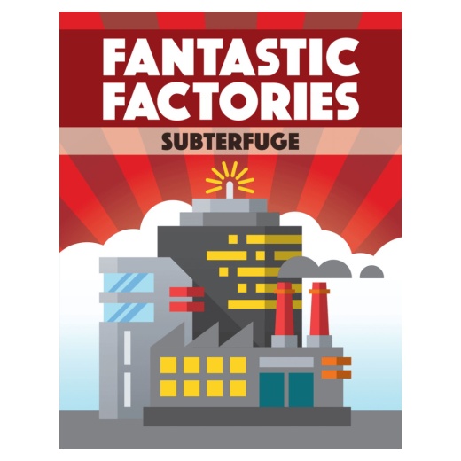 Fantastic Factories: Subterfuge (Exp.) i gruppen SÄLLSKAPSSPEL / Strategispel hos Spelexperten (GTGMTF0102)