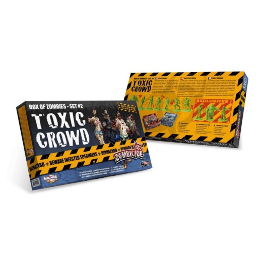 Zombicide: Box of Zombies Set #2 - Toxic Crowd (Exp.) i gruppen SÄLLSKAPSSPEL / Expansioner hos Spelexperten (GUG0015)
