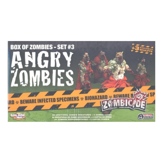 Zombicide Box of Zombies Set #3: Angry Zombies (Exp.) i gruppen  hos Spelexperten (GUG0017)