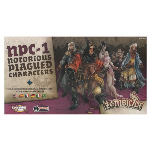 Zombicide: Black Plague - NPC-1 (Exp.) i gruppen  hos Spelexperten (GUGGUF003)