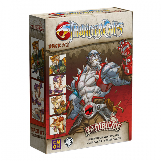 Zombicide: Black Plague - Thundercats Pack #2 (Exp.) i gruppen SÄLLSKAPSSPEL / Expansioner hos Spelexperten (GUGGUFPR07)