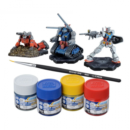 Gundam Assemble: Paint Pack 01 (PA01) i gruppen SÄLLSKAPSSPEL / Expansioner hos Spelexperten (GUN-2859594)