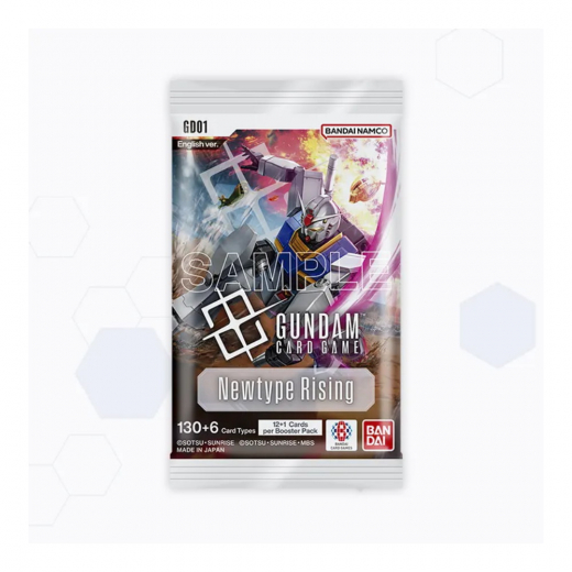 Gundam CG: Newtype Rising Booster Pack GD01 i gruppen SÄLLSKAPSSPEL / Kortspel hos Spelexperten (GUNCG01-BOS)