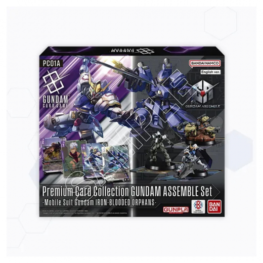 Gundam CG: Assemble Set - Mobile Suit Gundam Iron-Blooded Orphans PC01A i gruppen SÄLLSKAPSSPEL / Kortspel hos Spelexperten (GUNCGPCA01)