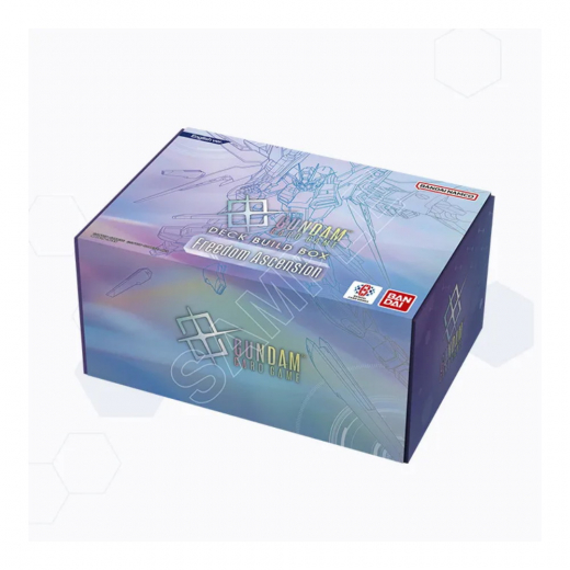 Gundam CG: Deck Build Box Freedom Ascension SC01 i gruppen SÄLLSKAPSSPEL / Spelserier / Gundam Card Game hos Spelexperten (GUNCGSC01)