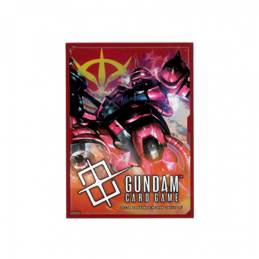 Gundam CG: Sleeves 63 x 88 mm Char's Zaku Ⅱ/Zeon i gruppen SÄLLSKAPSSPEL / Tillbehör / Sleeves hos Spelexperten (GUNCGSL04)