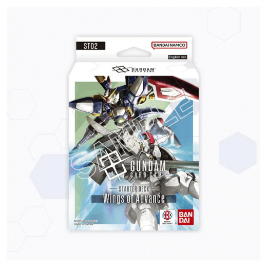 Gundam CG: Wings of Advance Starter Deck ST02 i gruppen SÄLLSKAPSSPEL / Kortspel hos Spelexperten (GUNCGST02)