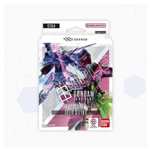 Gundam CG: SEED Strike Starter Deck ST04 i gruppen SÄLLSKAPSSPEL / Kortspel hos Spelexperten (GUNCGST04)