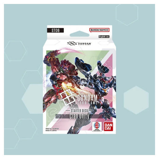 Gundam CG: Clan Unity Starter Deck ST06 i gruppen SÄLLSKAPSSPEL / Kortspel hos Spelexperten (GUNCGST06)