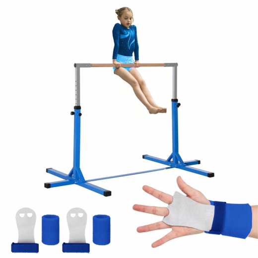 Horisontell gymnastik Stång Blå i gruppen LEKSAKER / Utomhuslek hos Spelexperten (GYM-BAR-B)