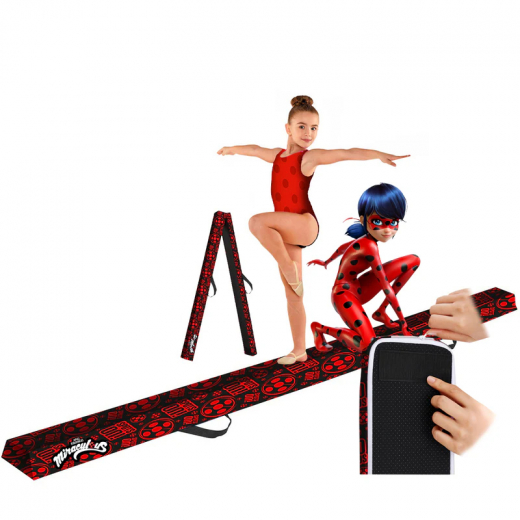 Gym Beam Pro - Gymnastikbom - Miraculous i gruppen LEKSAKER / Utomhuslek hos Spelexperten (GYMBEAM-MIR-002)