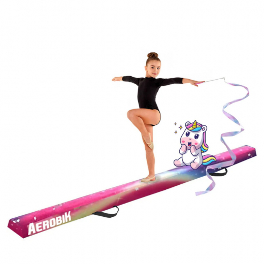 Gym Beam Pro - Gymnastikbom - Enhörning i gruppen LEKSAKER / Utomhuslek hos Spelexperten (GYMBEAM-U)