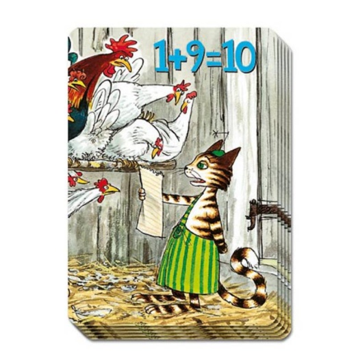 Findus 1+9=10 i gruppen SÄLLSKAPSSPEL / Kortspel hos Spelexperten (H-3128)