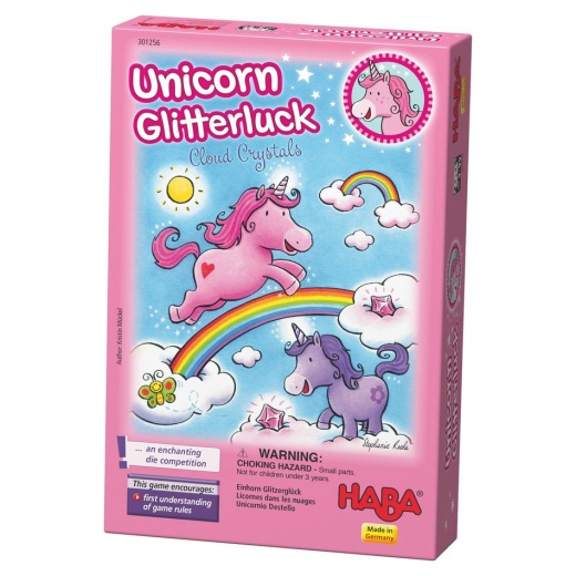 Unicorn Glitterluck i gruppen SÄLLSKAPSSPEL hos Spelexperten (HABA056)