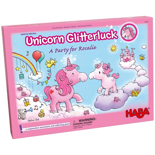 Unicorn Glitterluck: A Party for Rosalie i gruppen SÄLLSKAPSSPEL / Barnspel hos Spelexperten (HABA297)