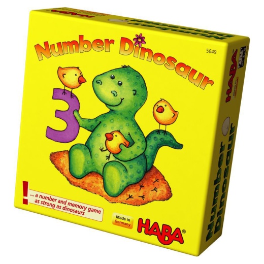 Number Dinosaur i gruppen SÄLLSKAPSSPEL / Barnspel hos Spelexperten (HABA564)