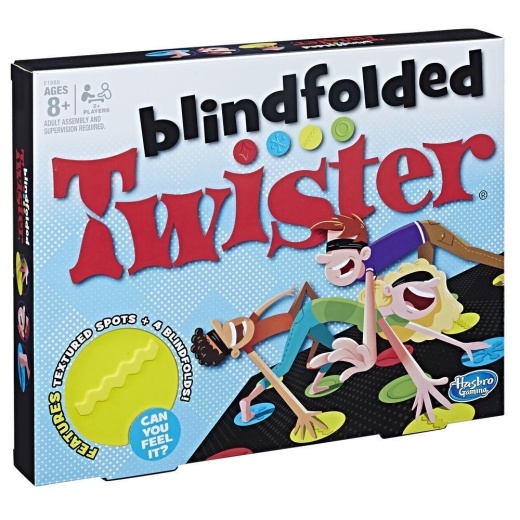 Blindfolded Twister i gruppen SÄLLSKAPSSPEL / Familjespel hos Spelexperten (HABE1888EU)