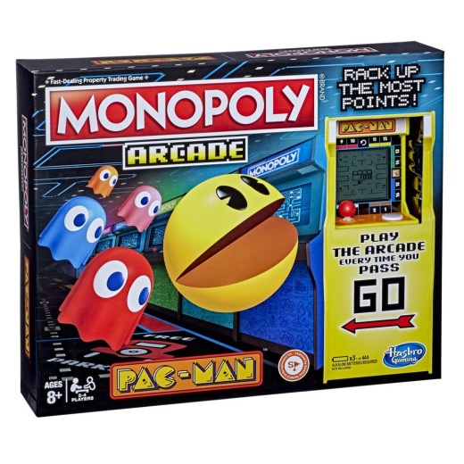 Monopoly: Pac-Man i gruppen SÄLLSKAPSSPEL / Strategispel hos Spelexperten (HABE7030)