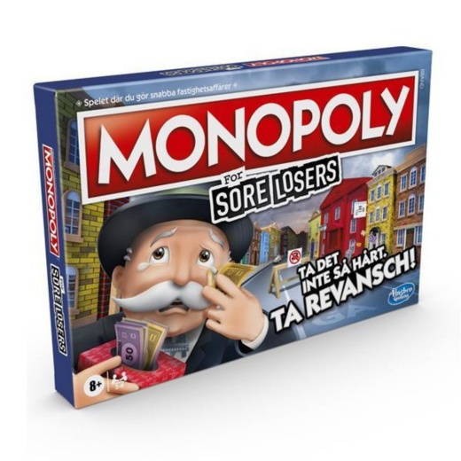 Monopoly: For Sore Losers (Swe.) i gruppen SÄLLSKAPSSPEL / Familjespel hos Spelexperten (HABE9972106)