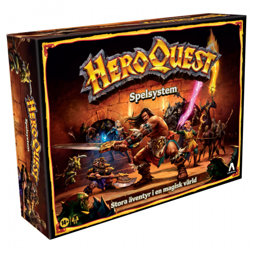 HeroQuest (Swe) i gruppen SÄLLSKAPSSPEL / Strategispel hos Spelexperten (HABF28478S61)