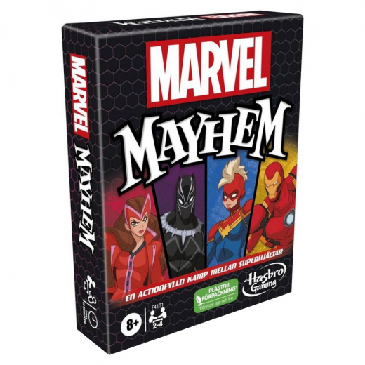 Marvel Mayhem (Swe) i gruppen SÄLLSKAPSSPEL / Kortspel hos Spelexperten (HABF4131106)