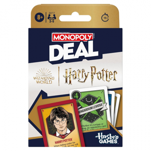 Monopoly Deal Harry Potter i gruppen SÄLLSKAPSSPEL / Kortspel hos Spelexperten (HABG0717168)