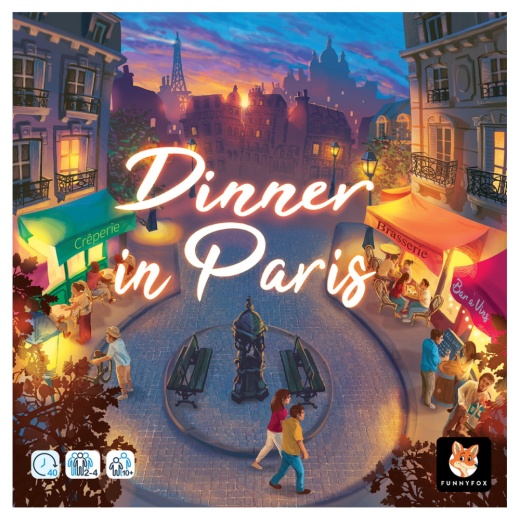 Dinner in Paris (Eng) i gruppen SÄLLSKAPSSPEL / Strategispel hos Spelexperten (HACH14)