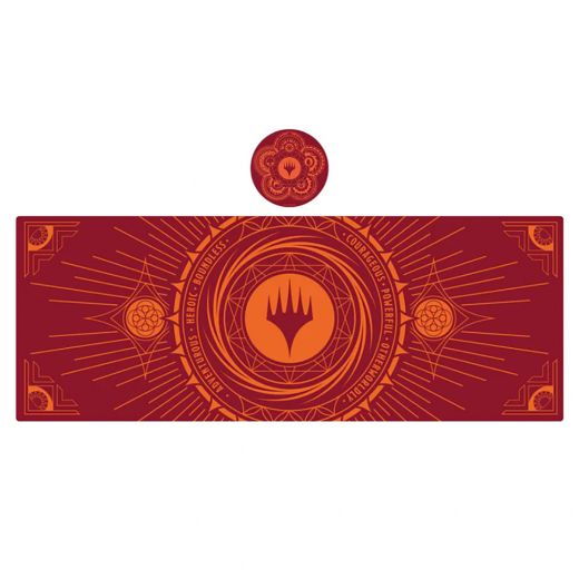 Magic the Gathering Desk Pad & Coaster Set i gruppen LEKSAKER / Samlarprylar / Magic The Gathering Samlarprylar hos Spelexperten (HAS-MAG37)