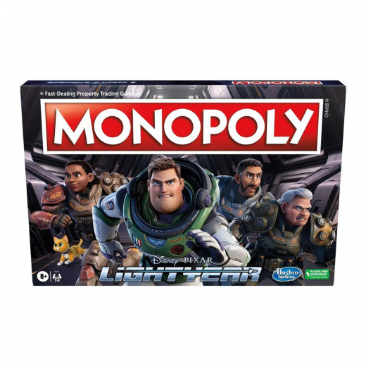 Monopoly - Lightyear i gruppen SÄLLSKAPSSPEL / Familjespel hos Spelexperten (HAS0888)