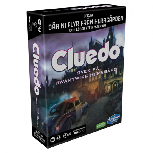 Cluedo Flykt - Svek på Swartwiks Herrgård i gruppen SÄLLSKAPSSPEL / Familjespel hos Spelexperten (HAS4872)