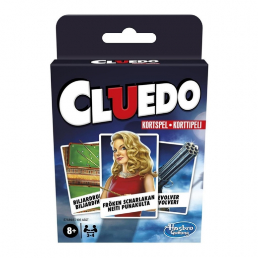 Cluedo kortspel (Swe) i gruppen SÄLLSKAPSSPEL / Kortspel hos Spelexperten (HAS7604)