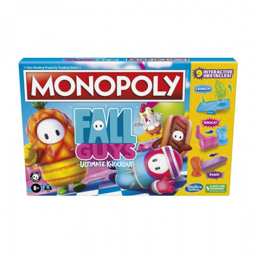 Monopoly - Fall Guys Ultimate Knockout i gruppen SÄLLSKAPSSPEL / Familjespel hos Spelexperten (HAS8107)