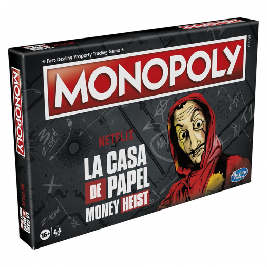 Monopoly - Money Heist i gruppen SÄLLSKAPSSPEL / Familjespel hos Spelexperten (HAS9844)