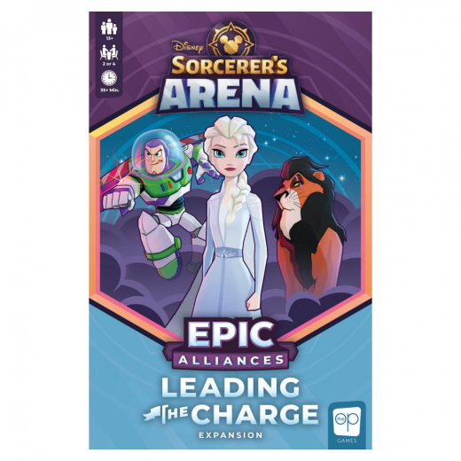 Disney Sorcerer's Arena: Epic Alliances - Leading the Charge (Exp.) i gruppen SÄLLSKAPSSPEL / Expansioner hos Spelexperten (HB004-783)
