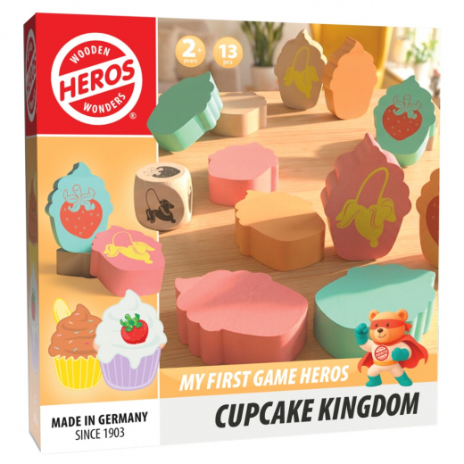 My First Game Heros - Cupcake Kingdom i gruppen SÄLLSKAPSSPEL / Barnspel hos Spelexperten (HE0036)